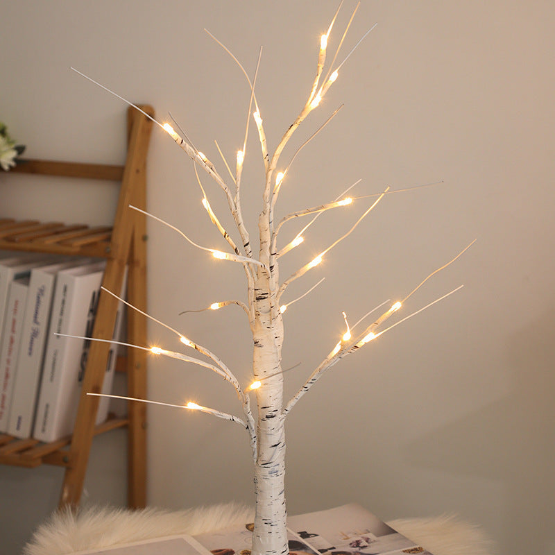 Christmas Birch Lights